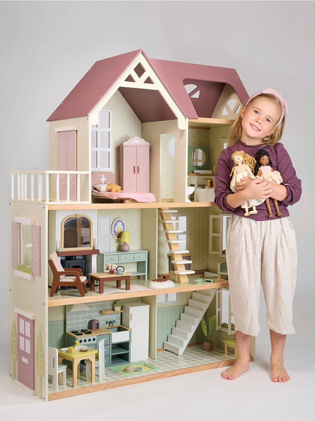 Mulberry Mansion XXL wooden doll house