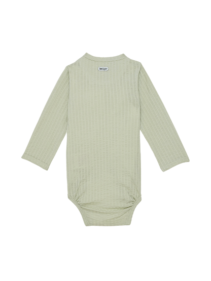 Baby long sleeve body Seersucker