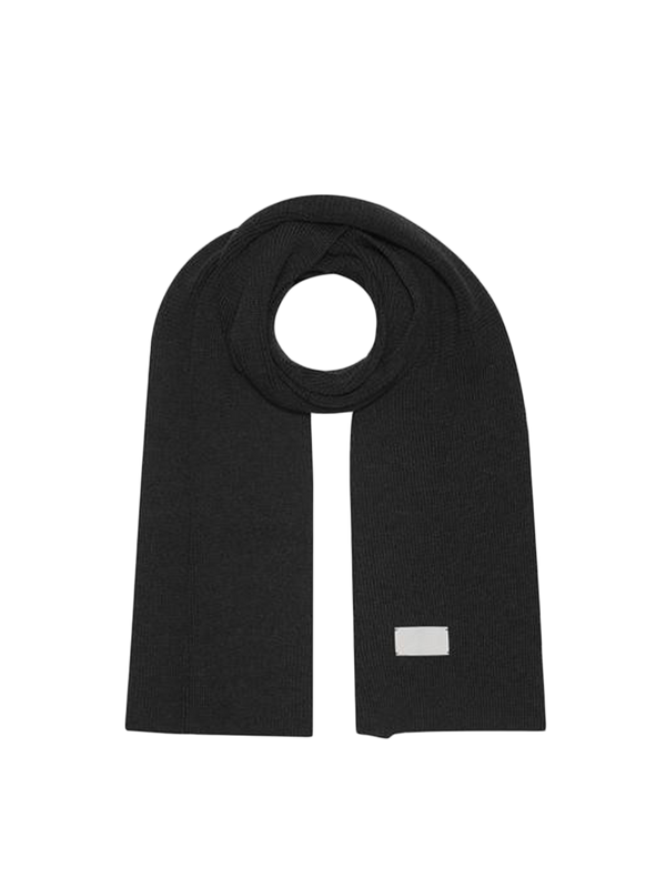merino soft scarf Everyday dark graphite