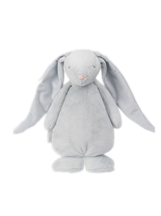 humming bunny with a bedside lamp silver