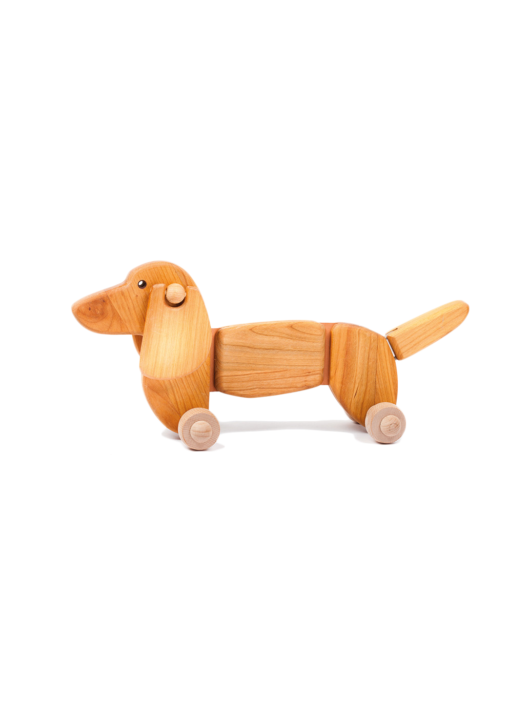wooden dachshund to be pulled on a string Dachshund