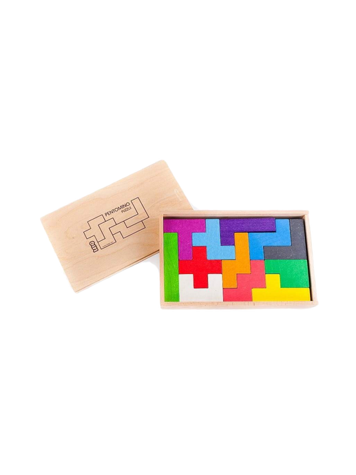wooden puzzle Tetris - Pentomino