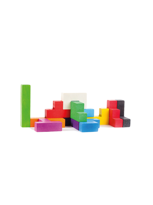 wooden puzzle Tetris - Pentomino