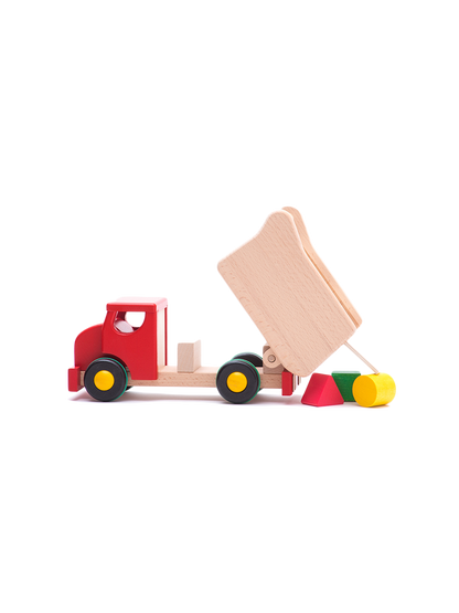 wooden tipper with sorter