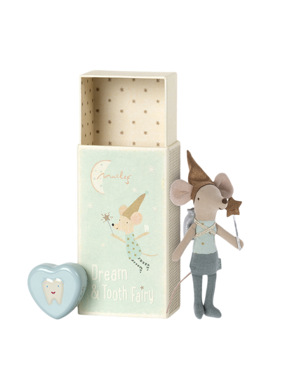 tooth fairy mouse with a box