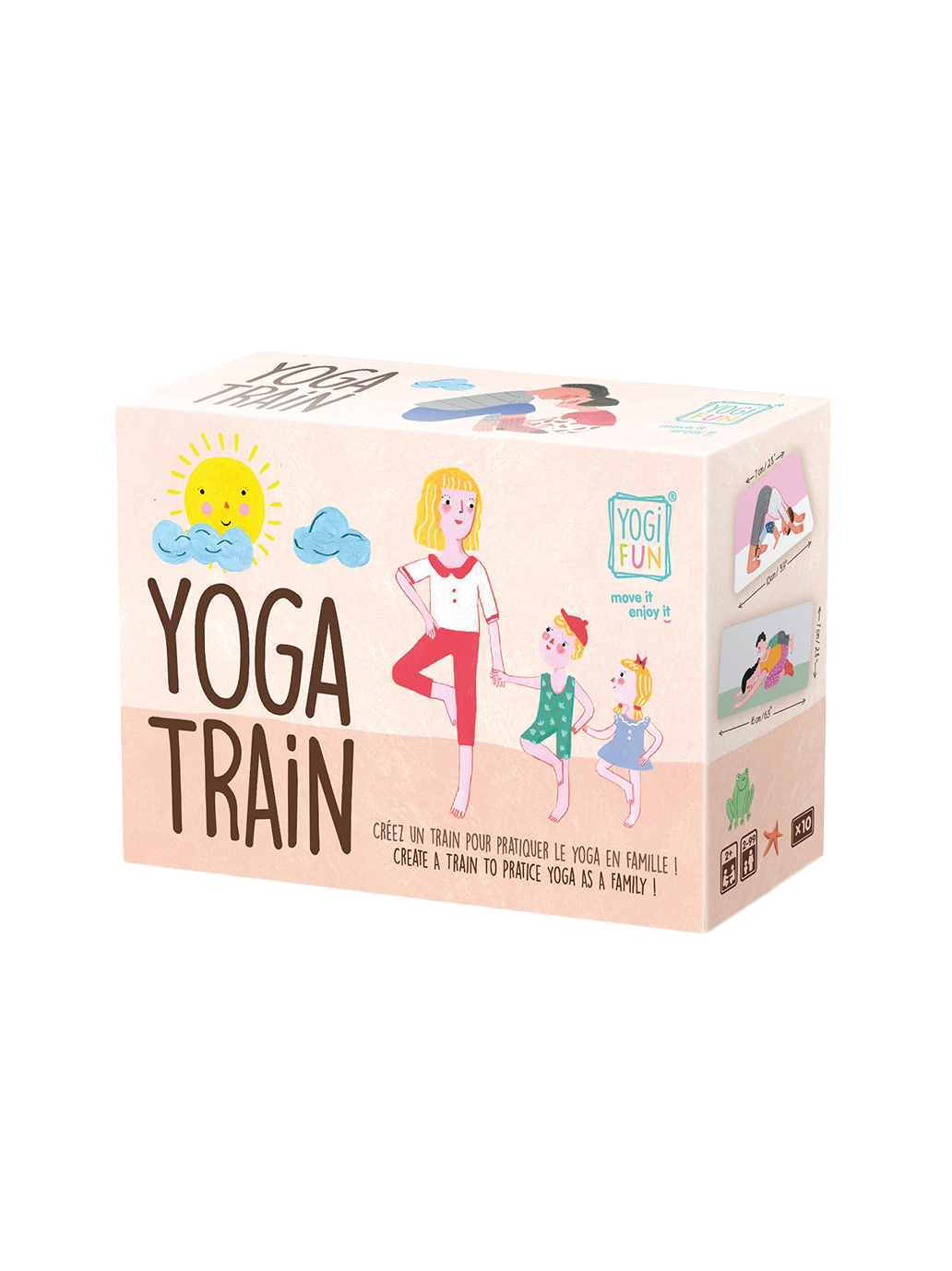 Yoga Yoga Train cards