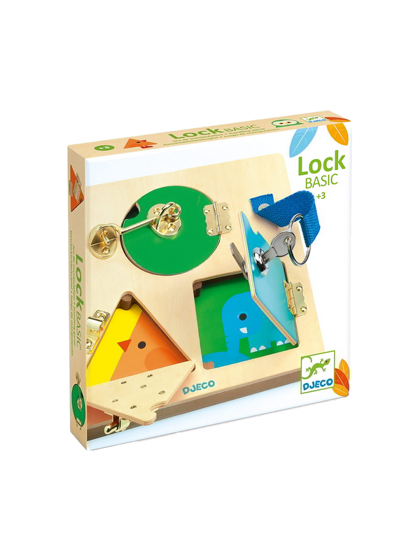 wooden manual LockBasic tag