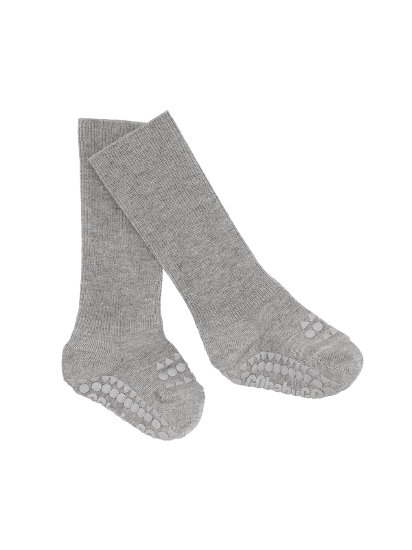 bamboo non-slip socks grey