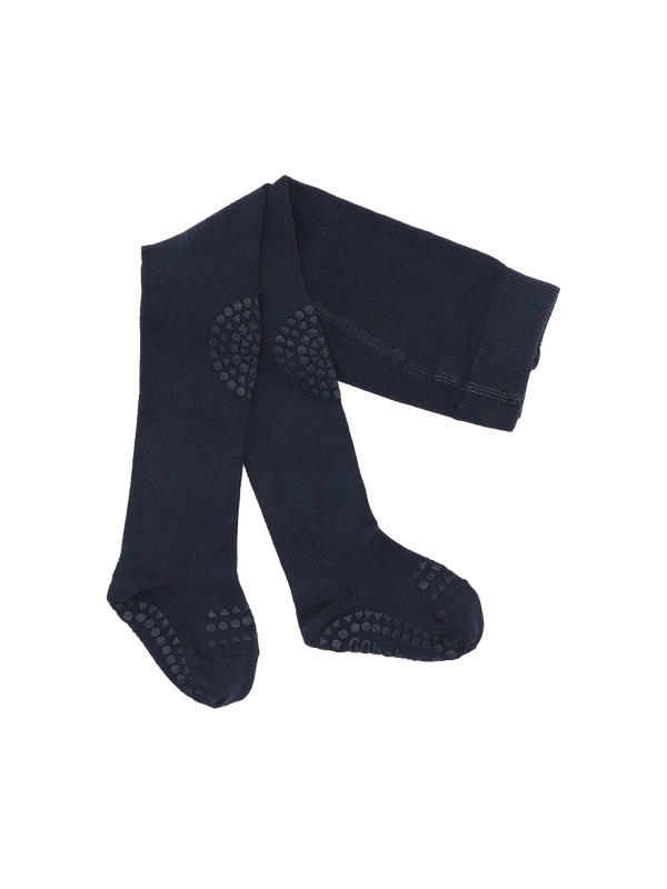 non-slip tights for crawling navy blue