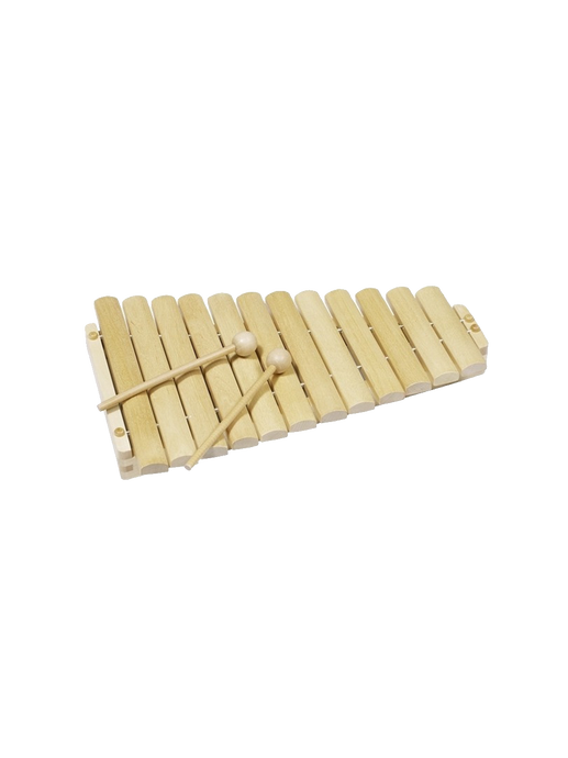 wooden 12-tone xylophone