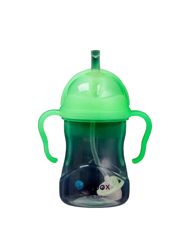 non-spill bottle with a straw glow