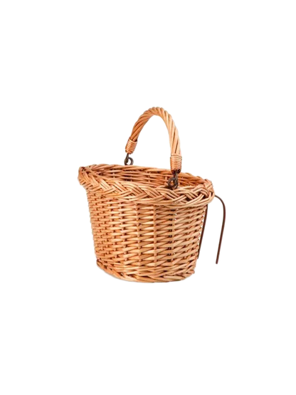 a basket for a doll bike