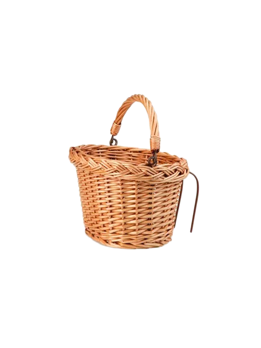 a basket for a doll bike