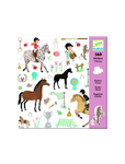 set of 160 stickers Horses konie