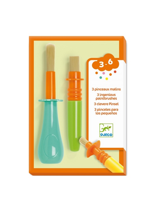 a set of brushes for toddlers