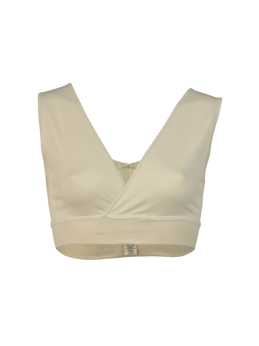 comfortable nursing bra made of certified cotton