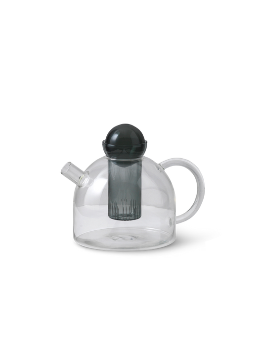 glass kettle with a strainer for Still Teapot loose tea
