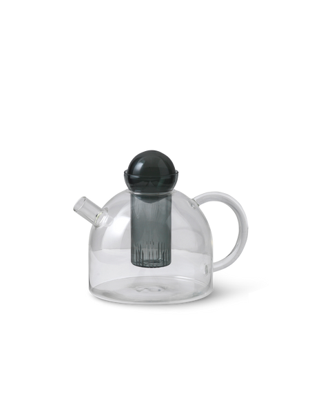 glass kettle with a strainer for Still Teapot loose tea