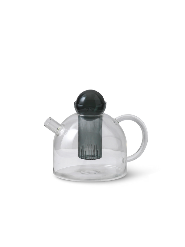bollitore in vetro con colino per il tè sfuso Still Teapot