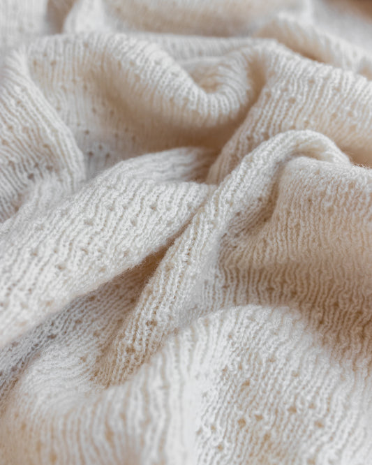 Merino blanket Flora