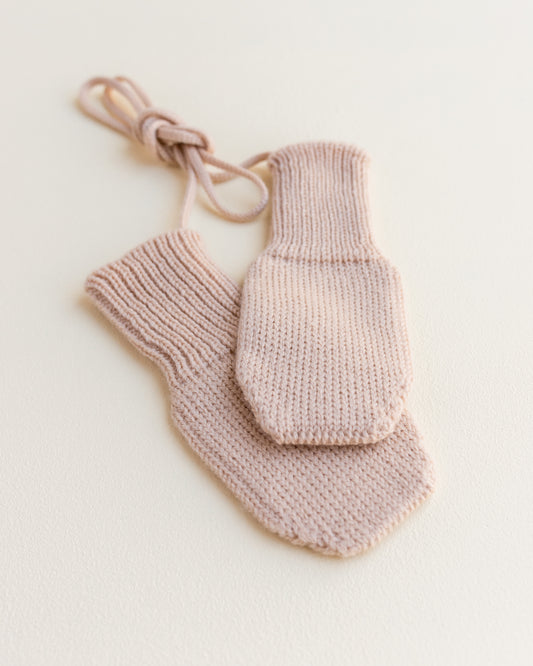 soft merino wool mittens