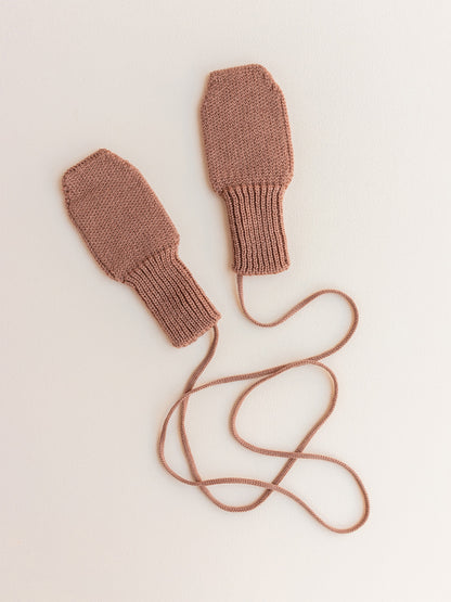 soft merino wool mittens