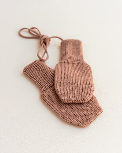 soft merino wool mittens