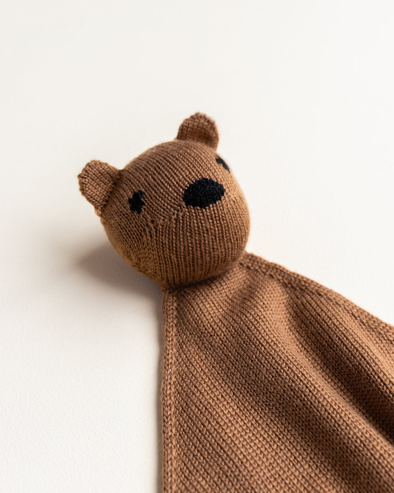 Peluche in lana merino l'orso di Tokki