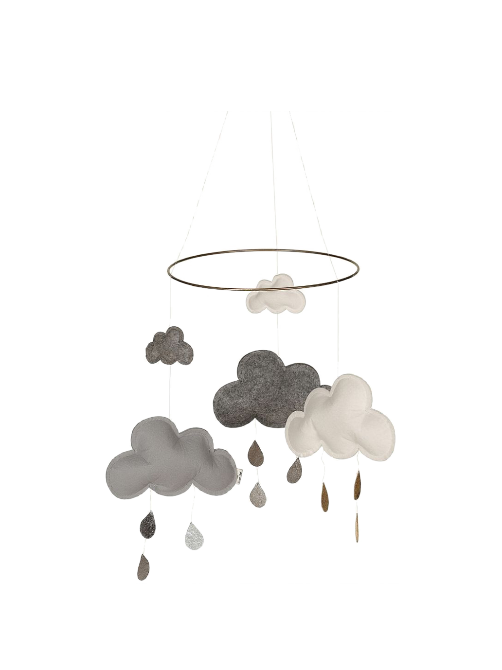 Cloud decorative mobile