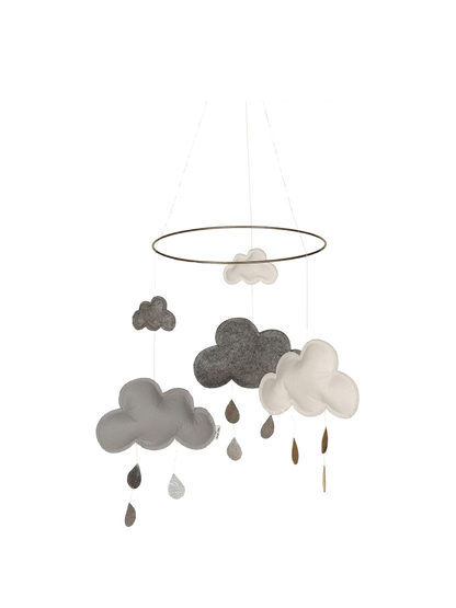 Cloud decorative mobile