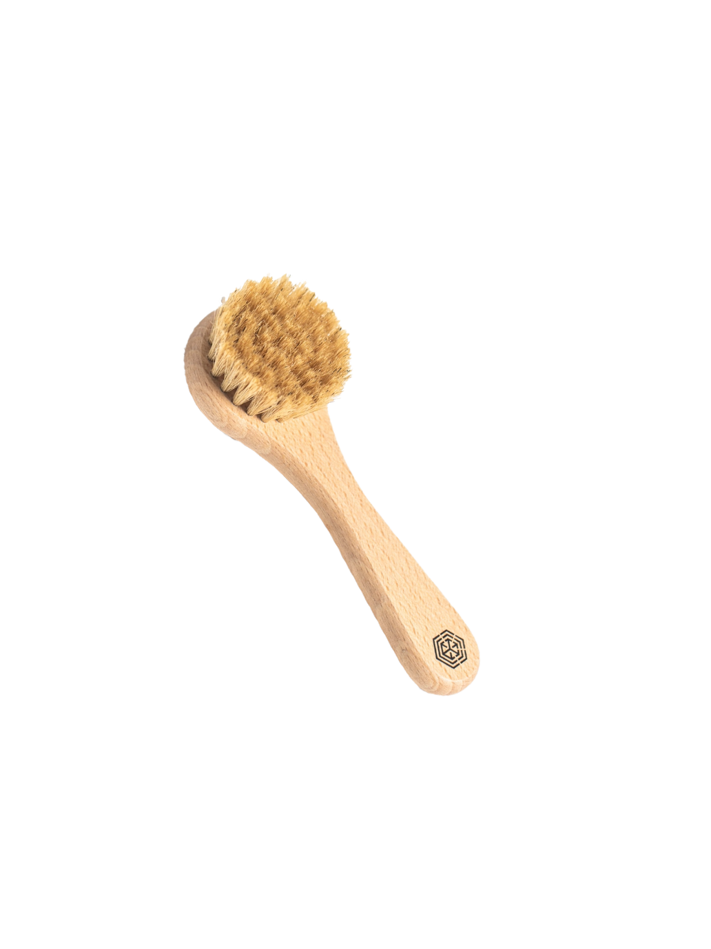 facial massage and peeling brush