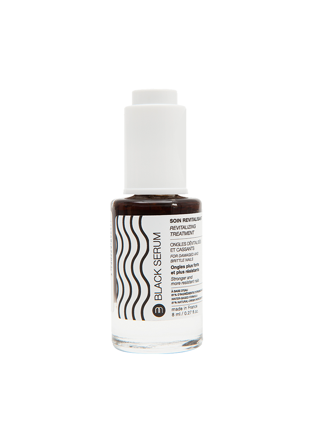 Revitalizing Black Serum nail conditioner