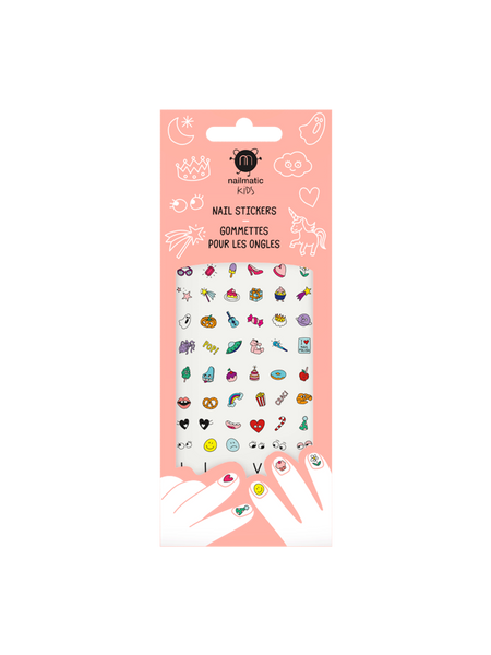 set of nail stickers for kids