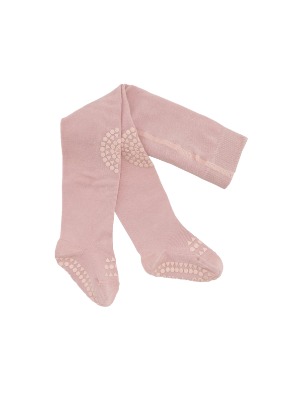 non-slip tights for crawling pink