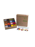 crayones naturales en caja de 64 piezas - 16 colores