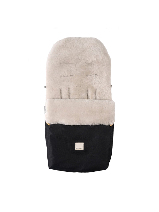 waterproof pram bag with merino wool moon