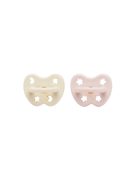 2-pack of anatomical rubber teats 0-3m
