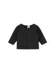 Baby Cardigan zipped sweatshirt nearly black