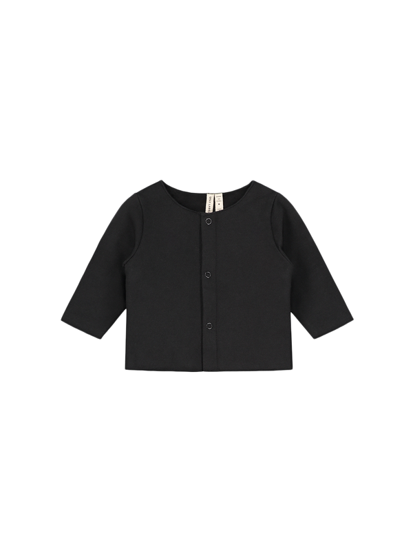 Baby Cardigan zipped sweatshirt nearly black