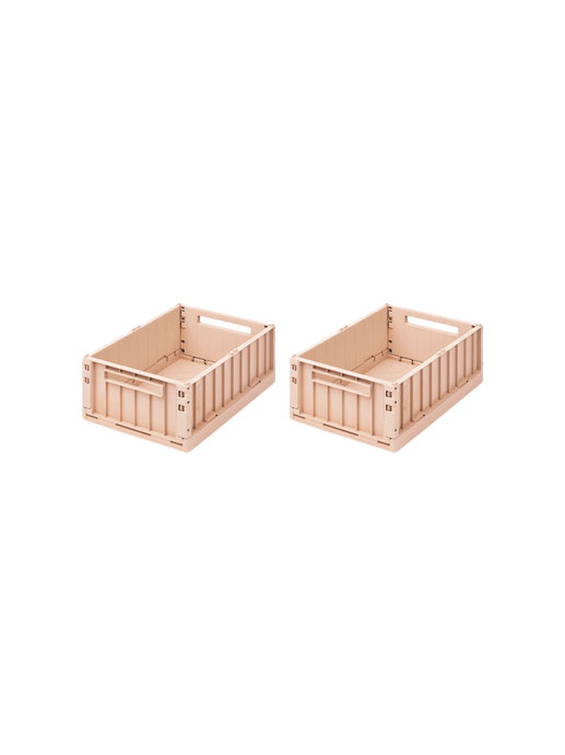 2-pack of modular boxes rose