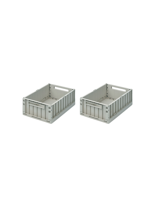 Confezione da 2 scatole modulari dove blue