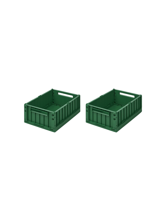 Paquete de 2 cajas modulares.