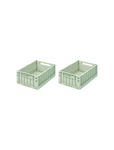 2-pack of modular boxes dusty mint