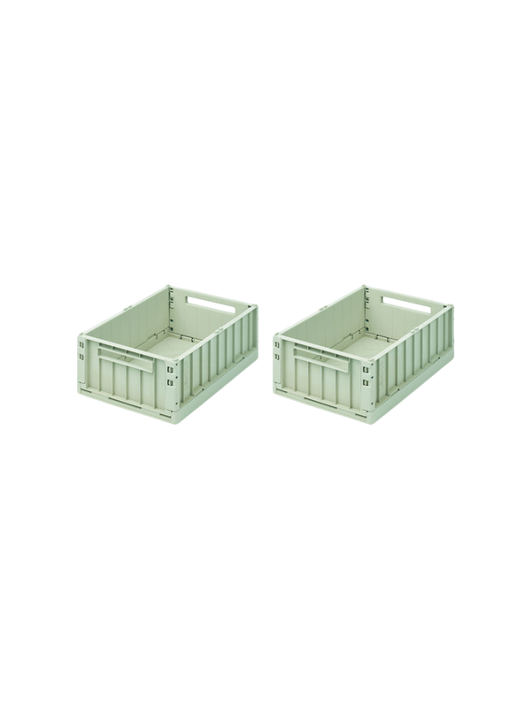 2-pack of modular boxes dusty mint