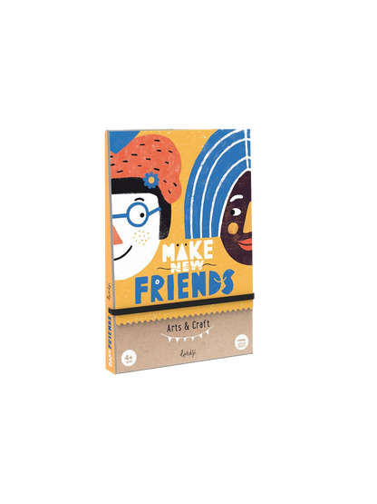 creative game with Make New Friends stickers