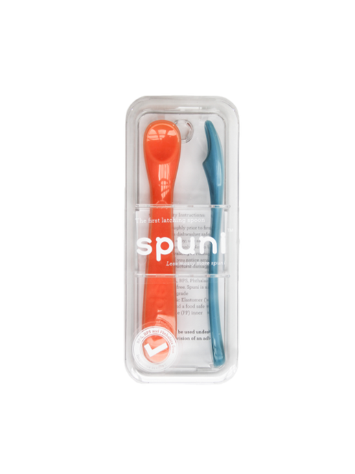 baby’s first spoon 4m+ oop’s! orange/bouncing blue