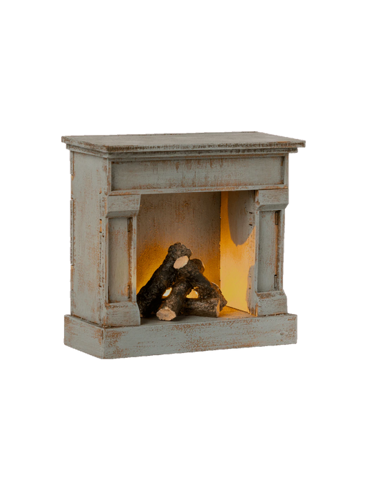miniature fireplace