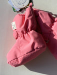 soft insulated baby shoes Nohr strawberry pink