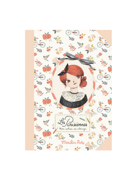 Libro da colorare Les Parisiennes 