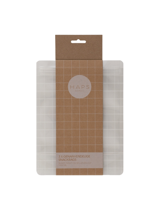 Reusable Snack Bag 3 pack